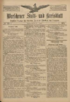 Wreschener Stadt und Kreisblatt: amtlicher Anzeiger f&uuml;r Wreschen, Miloslaw, Strzalkowo und Umgegend 1911.10.17 Nr123