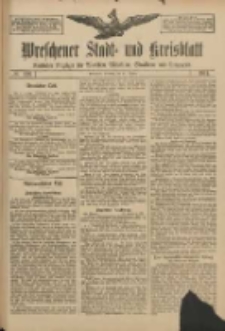 Wreschener Stadt und Kreisblatt: amtlicher Anzeiger für Wreschen, Miloslaw, Strzalkowo und Umgegend 1911.10.24 Nr126
