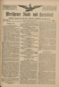 Wreschener Stadt und Kreisblatt: amtlicher Anzeiger für Wreschen, Miloslaw, Strzalkowo und Umgegend 1911.10.28 Nr128