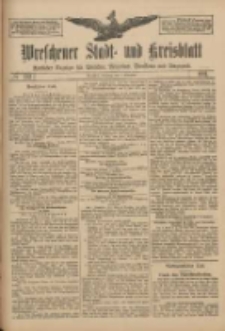 Wreschener Stadt und Kreisblatt: amtlicher Anzeiger f&uuml;r Wreschen, Miloslaw, Strzalkowo und Umgegend 1911.11.07 Nr132
