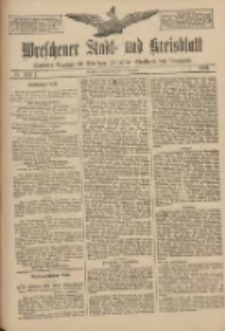 Wreschener Stadt und Kreisblatt: amtlicher Anzeiger für Wreschen, Miloslaw, Strzalkowo und Umgegend 1911.11.09 Nr133