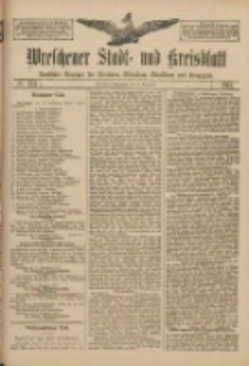 Wreschener Stadt und Kreisblatt: amtlicher Anzeiger f&uuml;r Wreschen, Miloslaw, Strzalkowo und Umgegend 1911.11.11 Nr134