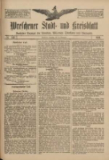 Wreschener Stadt und Kreisblatt: amtlicher Anzeiger f&uuml;r Wreschen, Miloslaw, Strzalkowo und Umgegend 1911.11.28 Nr141