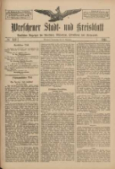 Wreschener Stadt und Kreisblatt: amtlicher Anzeiger für Wreschen, Miloslaw, Strzalkowo und Umgegend 1911.11.30 Nr142