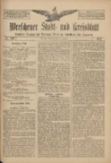 Wreschener Stadt und Kreisblatt: amtlicher Anzeiger f&uuml;r Wreschen, Miloslaw, Strzalkowo und Umgegend 1911.12.16 Nr149