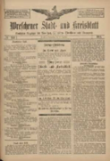 Wreschener Stadt und Kreisblatt: amtlicher Anzeiger f&uuml;r Wreschen, Miloslaw, Strzalkowo und Umgegend 1911.12.28 Nr153