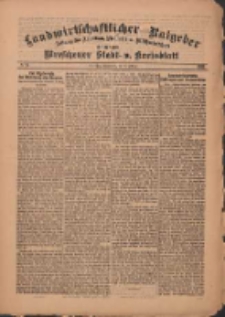 Landwirtschaftlicher Ratgeber: Zeitung für Ackerbau, Viehzucht u. Milchwirtschaft: Beilage zum Wreschener Stadt- u. Kreisblatt 1912.02.24 Nr8