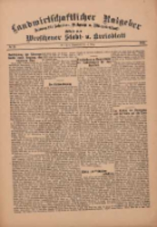 Landwirtschaftlicher Ratgeber: Zeitung für Ackerbau, Viehzucht u. Milchwirtschaft: Beilage zum Wreschener Stadt- u. Kreisblatt 1912.03.16 Nr11