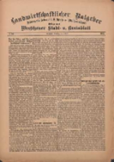 Landwirtschaftlicher Ratgeber: Zeitung für Ackerbau, Viehzucht u. Milchwirtschaft: Beilage zum Wreschener Stadt- u. Kreisblatt 1912.04.02 Nr13