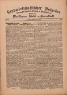 Landwirtschaftlicher Ratgeber: Zeitung für Ackerbau, Viehzucht u. Milchwirtschaft: Beilage zum Wreschener Stadt- u. Kreisblatt 1912.06.22 Nr26