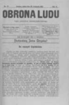 Obrona Ludu: organ Stronnictwa Chrześcijańsko-Ludowego. 1899 R.2 Nr27
