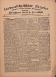 Landwirtschaftlicher Ratgeber: Zeitung für Ackerbau, Viehzucht u. Milchwirtschaft: Beilage zum Wreschener Stadt- u. Kreisblatt 1912.11.23 Nr48