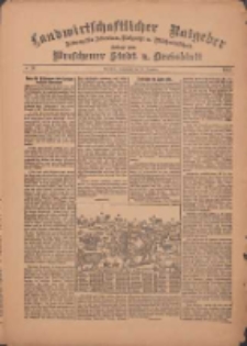 Landwirtschaftlicher Ratgeber: Zeitung für Ackerbau, Viehzucht u. Milchwirtschaft: Beilage zum Wreschener Stadt- u. Kreisblatt 1912.12.14 Nr51