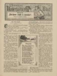 Illustriertes Unterhaltungs-Blatt: Beilage zum "Wreschener Stadt- & Kraisblatt" 1912 Nr21