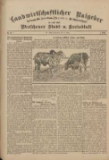 Landwirtschaftlicher Ratgeber: Zeitung für Ackerbau, Viehzucht u. Milchwirtschaft: Beilage zum Wreschener Stadt- u. Kreisblatt 1911.03.11 Nr11