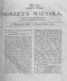 Gazeta wieyska czyli wiadomości gospodarczo-rolnicze. 1817.03.07 Nr10
