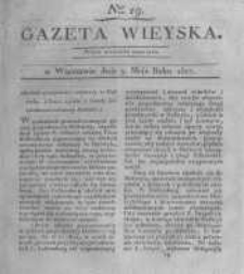 Gazeta wieyska czyli wiadomości gospodarczo-rolnicze. 1817.05.09 Nr19