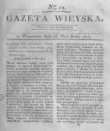 Gazeta wieyska czyli wiadomości gospodarczo-rolnicze. 1817.05.23 Nr21