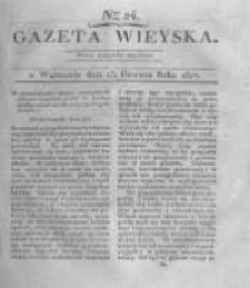 Gazeta wieyska czyli wiadomości gospodarczo-rolnicze. 1817.06.13 Nr24