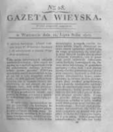 Gazeta wieyska czyli wiadomości gospodarczo-rolnicze. 1817.07.11 Nr28