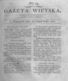Gazeta wieyska czyli wiadomości gospodarczo-rolnicze. 1817.07.18 Nr29