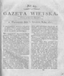 Gazeta wieyska czyli wiadomości gospodarczo-rolnicze. 1817.12.05 Nr49