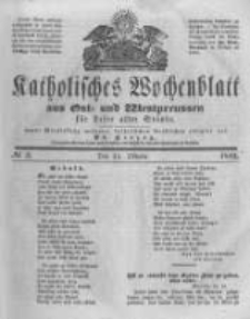 Katholisches Wochenblatt aus Ost- und Westpreussen für Leser aller Stände. 1842.10.15 No3