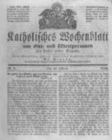 Katholisches Wochenblatt aus Ost- und Westpreussen für Leser aller Stände. 1842.10.29 No5
