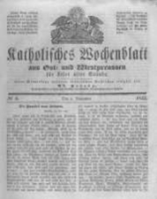 Katholisches Wochenblatt aus Ost- und Westpreussen für Leser aller Stände. 1842.11.05 No6