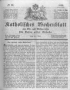 Katholisches Wochenblatt aus Ost- und Westpreussen für Leser aller Stände. 1843.05.27 No22