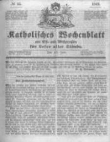 Katholisches Wochenblatt aus Ost- und Westpreussen für Leser aller Stände. 1843.06.17 No25