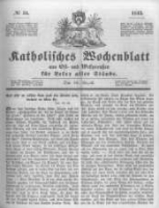 Katholisches Wochenblatt aus Ost- und Westpreussen für Leser aller Stände. 1843.08.19 No34