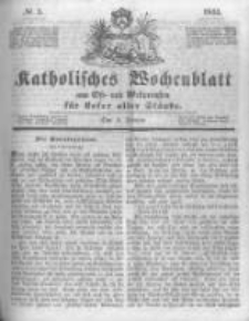 Katholisches Wochenblatt aus Ost- und Westpreussen für Leser aller Stände. 1844.02.03 No5
