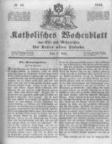Katholisches Wochenblatt aus Ost- und Westpreussen f&uuml;r Leser aller St&auml;nde. 1844.03.09 No10