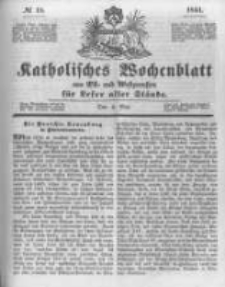 Katholisches Wochenblatt aus Ost- und Westpreussen für Leser aller Stände. 1844.05.04 No18
