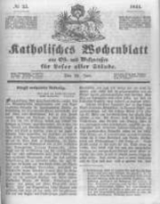 Katholisches Wochenblatt aus Ost- und Westpreussen für Leser aller Stände. 1844.06.22 No25