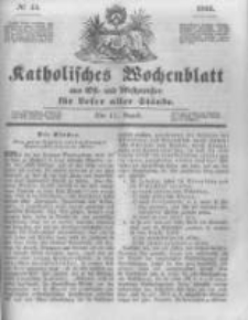 Katholisches Wochenblatt aus Ost- und Westpreussen für Leser aller Stände. 1844.08.17 No33