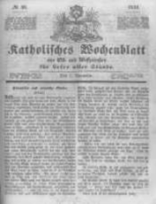 Katholisches Wochenblatt aus Ost- und Westpreussen für Leser aller Stände. 1844.09.07 No36