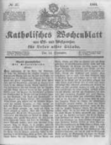 Katholisches Wochenblatt aus Ost- und Westpreussen für Leser aller Stände. 1844.09.14 No37