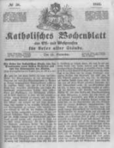 Katholisches Wochenblatt aus Ost- und Westpreussen für Leser aller Stände. 1844.09.21 No38