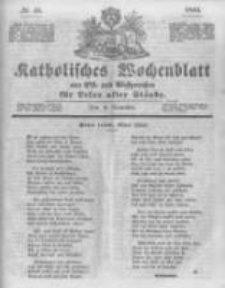 Katholisches Wochenblatt aus Ost- und Westpreussen für Leser aller Stände. 1844.11.09 No45