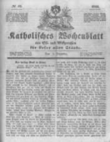 Katholisches Wochenblatt aus Ost- und Westpreussen für Leser aller Stände. 1844.12.07 No49