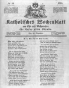 Katholisches Wochenblatt aus Ost- und Westpreussen für Leser aller Stände. 1844.12.28 No52