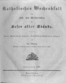 Katholisches Wochenblatt aus Ost- und Westpreussen für Leser aller Stände. 1845.01.25 No4