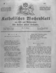 Katholisches Wochenblatt aus Ost- und Westpreussen für Leser aller Stände. 1846.01.03 No1
