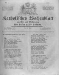 Katholisches Wochenblatt aus Ost- und Westpreussen für Leser aller Stände. 1846.04.04 No14