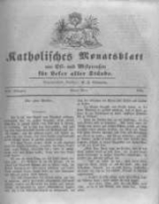 Katholisches Monatsblatt aus Ost- und Westpreussen für Leser aller Stände. 1846 Mai