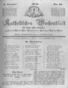 Katholisches Wochenblatt für Leser aller Stände zunächst für die Diöcesen Culm, Ermeland und das Erzbisthum Posen und Gnesen. 1849.11.03 No44