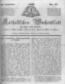 Katholisches Wochenblatt für Leser aller Stände zunächst für die Diöcesen Culm, Ermeland und das Erzbisthum Posen und Gnesen. 1850.09.14 No37