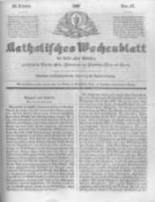Katholisches Wochenblatt für Leser aller Stände zunächst für die Diöcesen Culm, Ermeland und das Erzbisthum Posen und Gnesen. 1850.11.23 No47
